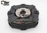PC03-21C Excavator Coupling For Komatsu Flexible Iron Rubber Black