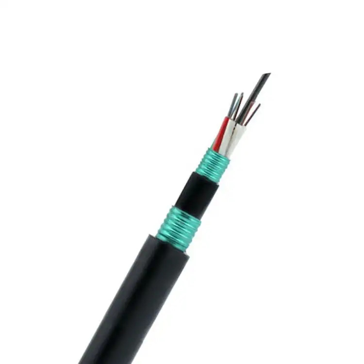6 8 12 24 48 Core Steel Tape PSP Armoured GYTS GYTS53 Outdoor Fiber Optic Cable