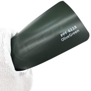 Wholesale PPF-6118 Olive Green 8 Mil Color Paint Protection Film high performance from china suppliers