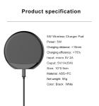 New Arrival! High Quality 5W Wireless Chager Pad