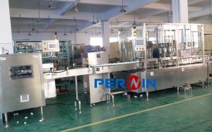 China 30ml Spray Bottles Automatic Filling Line With Labeling Machine on sale