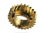 0.05mm OEM Precision Mould Parts Brass Double Spur Gear