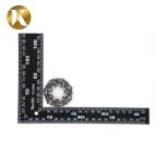 Crystal Rhinestone Shoe Clips Vintage Style 50*45mm With Protection Plating