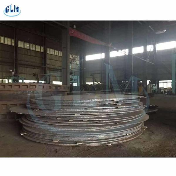 15CrMoV Mild Steel Elliptical Tank Head Dimensions Steel Dished Ends For Oil
