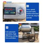 15-25kg/batch Capacity Automatic Vacuum Tumbler for Chicken Meat Fish in
