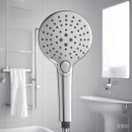 Rainfall Bathroom Practical Bath Handheld Shower Nozzle Smooth Surface Treatment