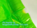 Disposable biohazard infectious plastic drawstring medical waste bag, Promotiona