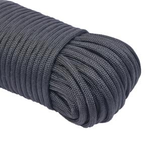 Wholesale 5mm Black 550 Paracord Rope And Carabiner 7 Strand Utility Cord For Camping And Survival from china suppliers