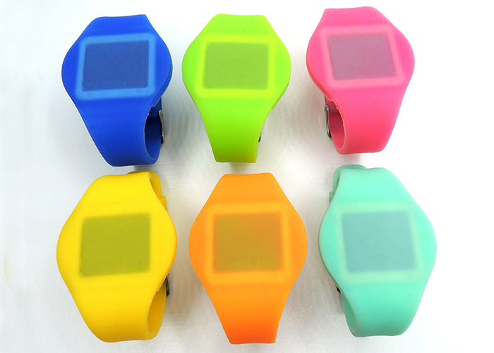 Candy colors Children's Electronic Silicone Watch LED Touch Cartoon Watch Promotion Custom Gift Cartoon