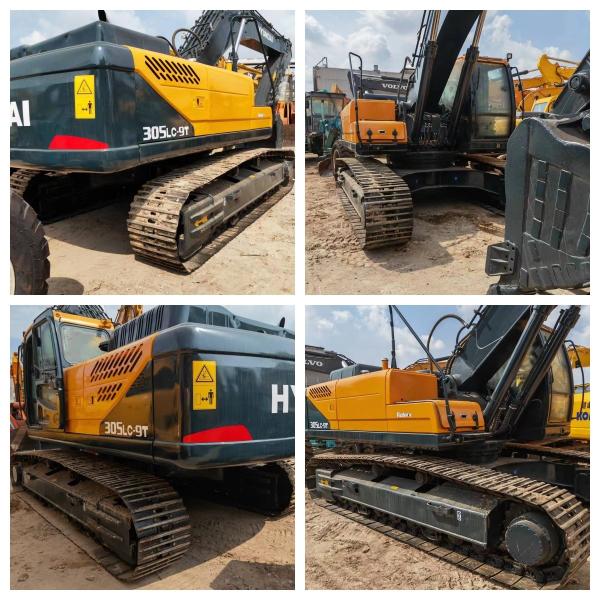 Certified Used HYUNDAI 305LC-9T Excavator - 30T Class | <6,000 Hours | Full