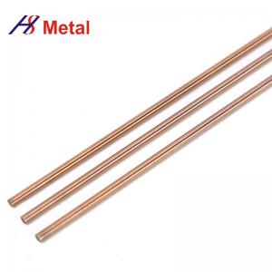 China Heat Resistant WCu Alloy Tungsten Copper Bar For Edm Electrode on sale