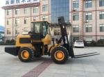 4WD Forklift 5 tons Rough Terrain Forklift Truck CPCY50 All Terrain Forklift 4x4