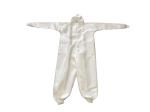 PP+PE 63GSM Anti-Static Non-Woven Disposable Medical Clothing With Rib-knitted