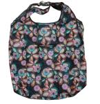 Flowered Nylon Storage Bags With Metal Chains For Gift Giving