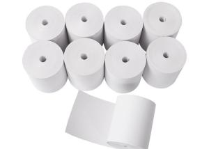 Wholesale White Plain 65gsm 57mmx40mm Pos Thermal Paper Rolls from china suppliers