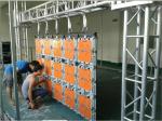 128x256mm P4 LED Panel Full Color Meanwell Power Supply Die Casting 512x512mm