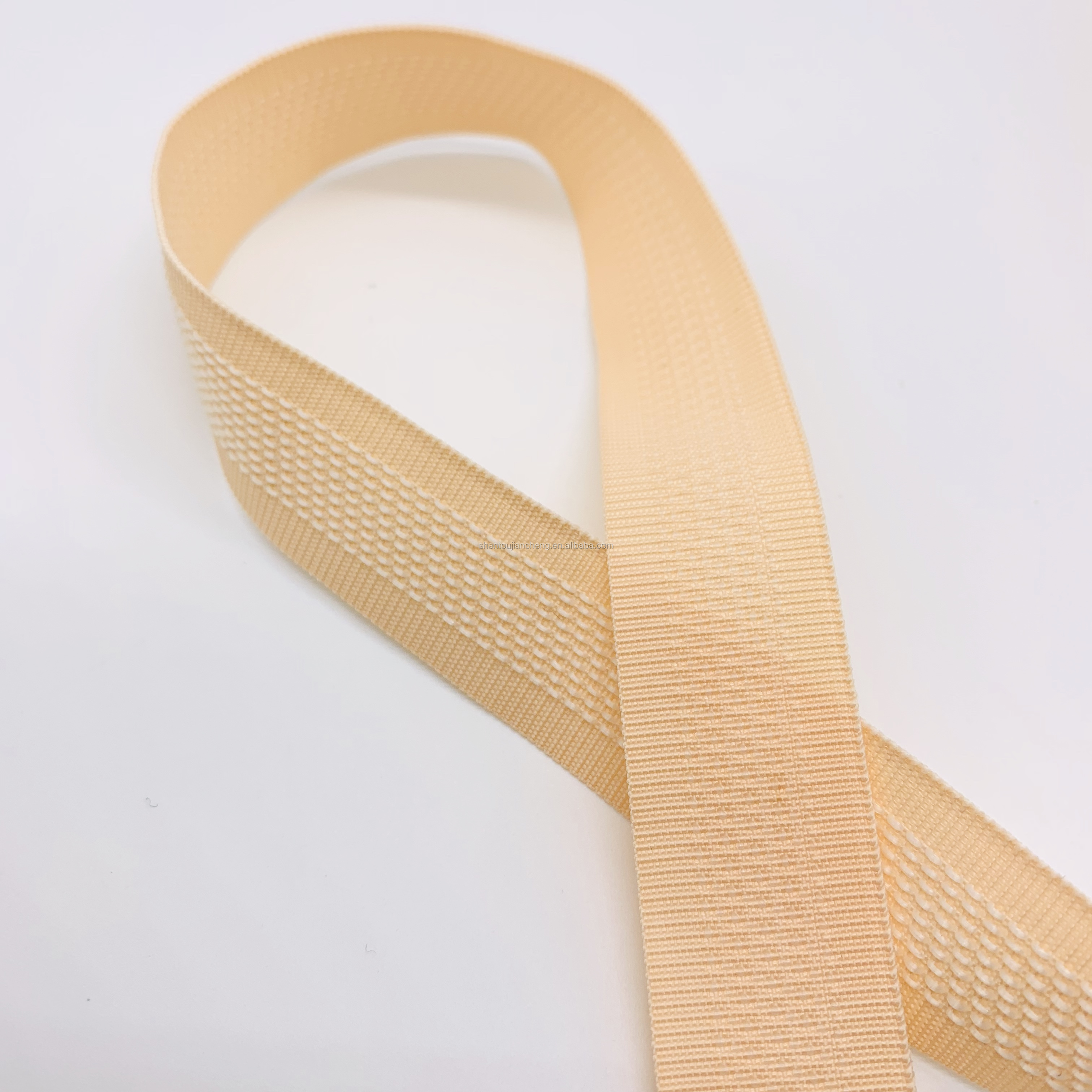 Wholesale high quality stain shiny bra elastic strap bias tape webbing elastic band for bra