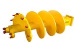 Single Cone Single Screw Rock Short Auger