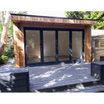 Prefabricated Sunrooms Glass Houses Expandable Wooden Container House with