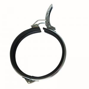Wholesale EPDM Gasket Galvanized Pipe Clamp Air Duct Clamp 80-600mm Size from china suppliers