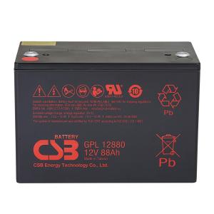 Wholesale CSB GPL12880 12V 88Ah Maintenance-Free Sealed Lead-Acid Battery Valve-Regulated Lead-Acid Battery For Solar Systems Emergencies from china suppliers
