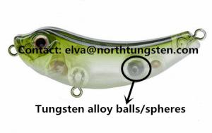 Wholesale Tungsten alloy ball sphere bead fishing weight balance adjust weight add weight polished from china suppliers