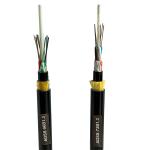 Low Loss ADSS Fiber Optic Cable 36 core G652D Strong tensile Double Sheath