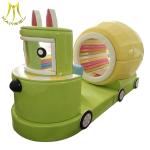 Hansel amusement soft play for kids playground game center kids cement tanker