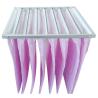 Buy cheap Flame Retardant Pocket Bag Air Filters HVAC F7 Synthetic Fiber Filter from wholesalers