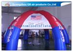 Colorful Outdoor Dome inflatable tailgate tent personalized canopy tent with 6