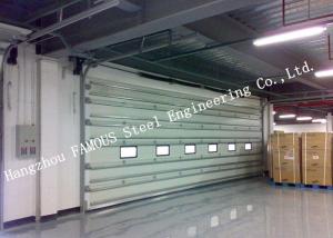 Wholesale Vertically Opening Transparent Industrial Garage Doors With Flexible Curtain Shutter Doors from china suppliers