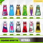 Moisture Wicking Netball A Line Dress Attire ISO9001 / BSCI Listed