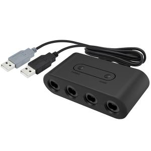 China New High Quality 3in1 4 Ports USB Gamecube NGC Controller Adapter For Nintendo Switch/Wii U/PC on sale