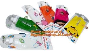 Wholesale Irregular Packing Eco-Friendly Food Grade Aluminum Foil PE Material Juicy Bag Custom Shape Zipper Pouch from china suppliers