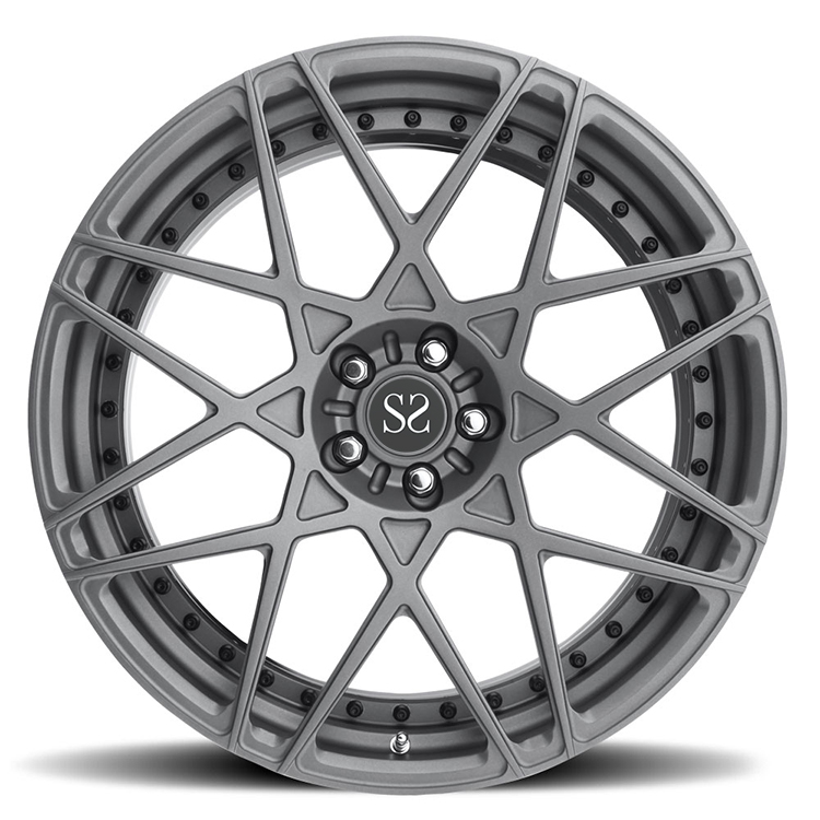 Monoblock Forged Alloy Performance Rims 18 19 20 21 22 23inch Gray For GTR Wheels