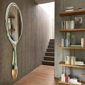 Wholesale Customized Wall Mirror Glass Silver Frame Glass For Apartment Home from china suppliers