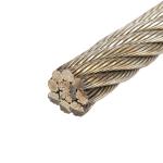 8xK31WS-EPIWRC Galvanized Wire Rope 1960 Breaking Force 657.6kN for Bending