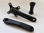 Mountain Bike Crankset 170mm 104BCD Alloy Bicycle Components 790g with Bottom