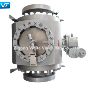 Wholesale OEM 12'' Class 600 Pigging Ball Valves For Launching Soft Sealing from china suppliers