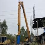 High Reach Demolition Boom For Cat Excavator 9700-4000KGS Capacity 100%