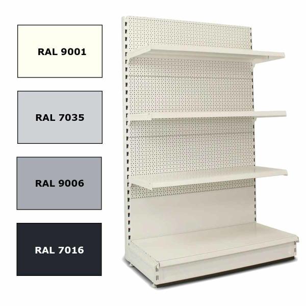370MM 1000MM Supermarket Shelf Rack Tegometall Configurator Heavy Duty 5 Tier
