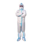 FDA ISO9001 Anti Penetration Disposable Surgical Gown For Personal Protection