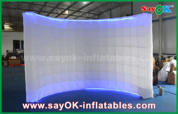 Advertising Booth Displays 3 X1.5 X 2m Custom Made Wedding Inflatable Photo