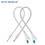Medical 2 Way 3 Way 6FR8FR10FR Silicone Coated Foley Catheter for Animals