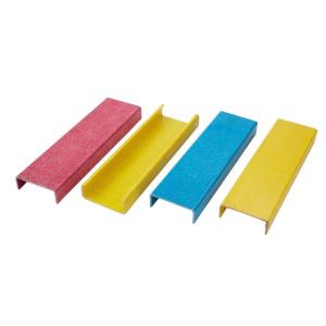 Wholesale Impact Resistance FRP Pultruded Profiles GRP C Shaped Construction Channel C Beam from china suppliers