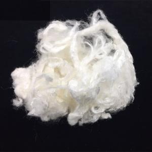 Natural Renewable Lyocell Fiber 100% Wood Pulp Raw Material Good Resilience