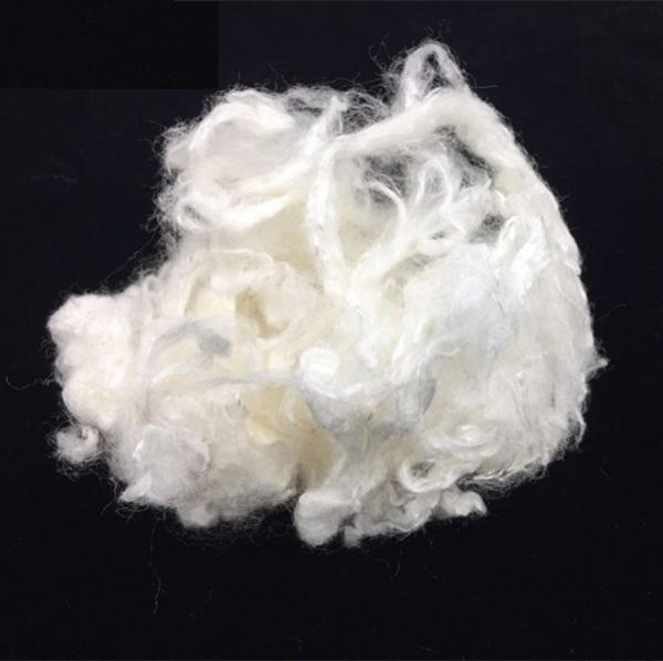 Quality Natural Renewable Lyocell Fiber 100% Wood Pulp Raw Material Good Resilience for sale