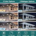 Commercial / Industrial LED Parking Garage Light 2600lm-5200Lm 40W 30W 20W