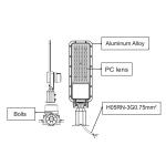 High-Performance Aluminum LED Street Light – Durable, Energy-Efficient, Cost