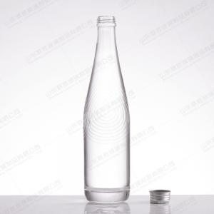 Wholesale Customize Borosilicate Glass Water Bottle with Time Stamp and Stainless Steel Lid 32 oz from china suppliers